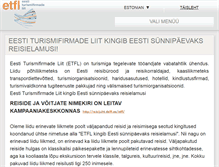 Tablet Screenshot of etfl.ee